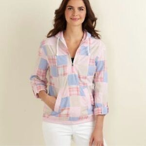 Vineyard Vines Pastel Patchwork Hoodie size Small